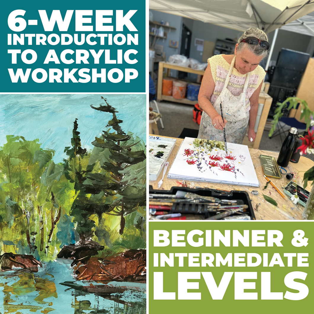 6-week Introduction to Acrylic Workshop