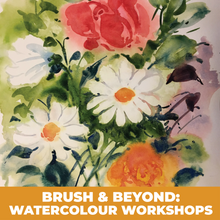 Load image into Gallery viewer, Brush &amp; Beyond: Watercolor Workshops
