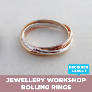 Jewellery: Rolling Rings Workshop