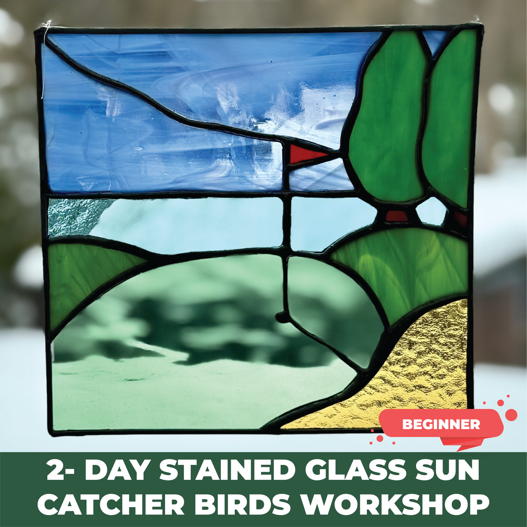 2-Day Stained Glass Sun Catcher Panel Workshops