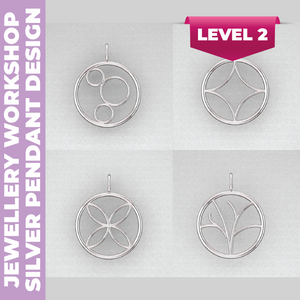 Jewellery: Silver pendent Design - Level 2